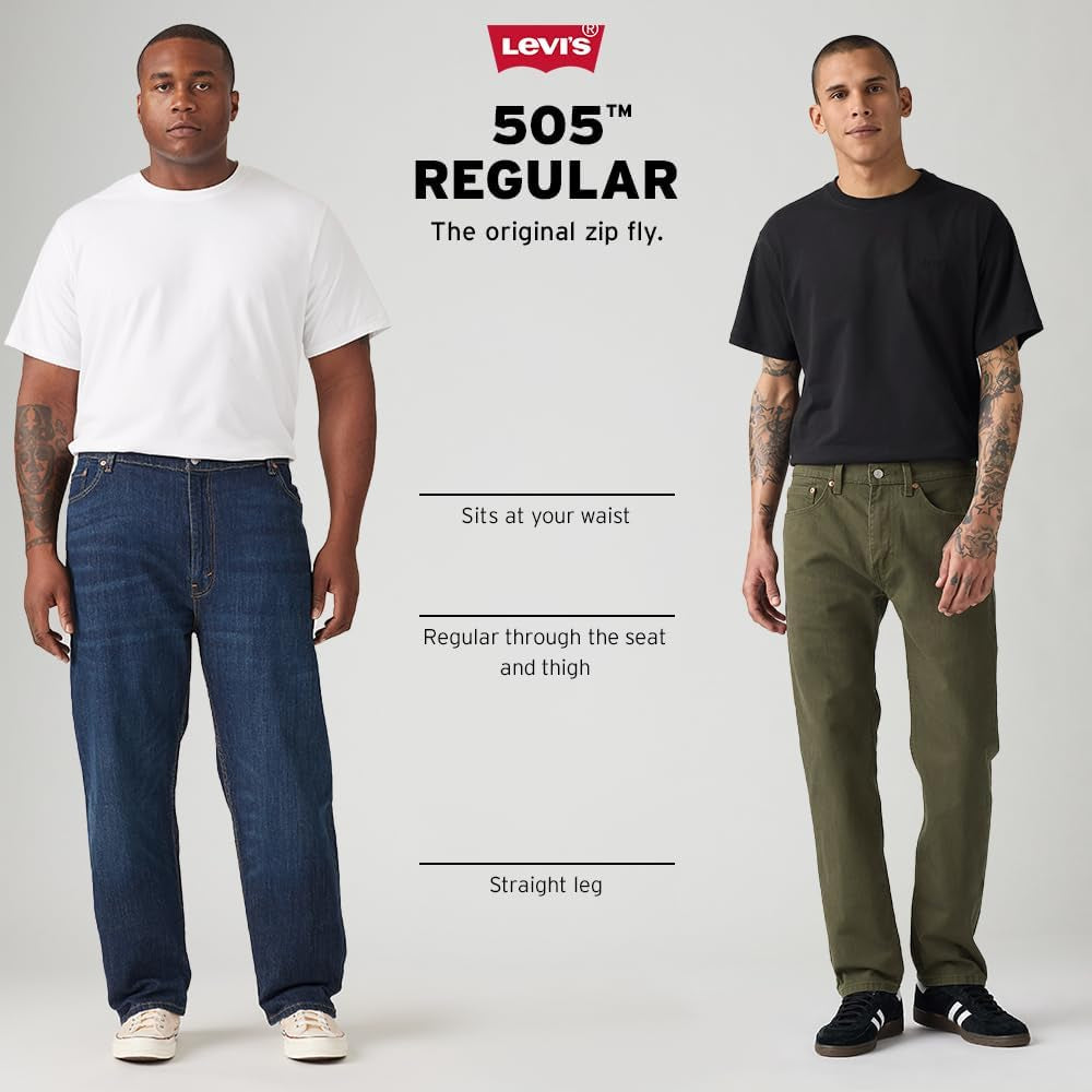 Men'S 505 Regular Fit Jeans (Also Available in Big & Tall)