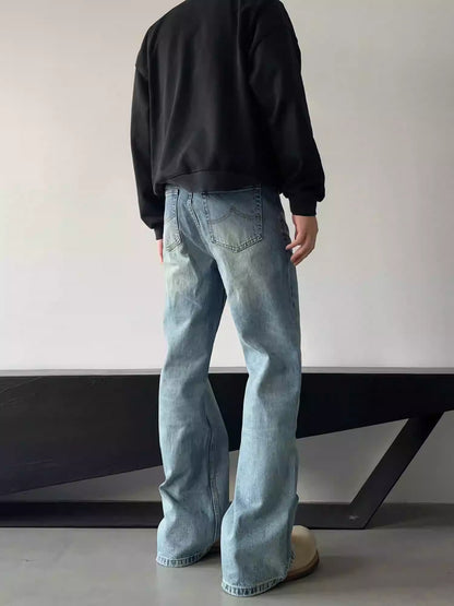 Men's Skinny Slim-fit Tall-looking Jeans