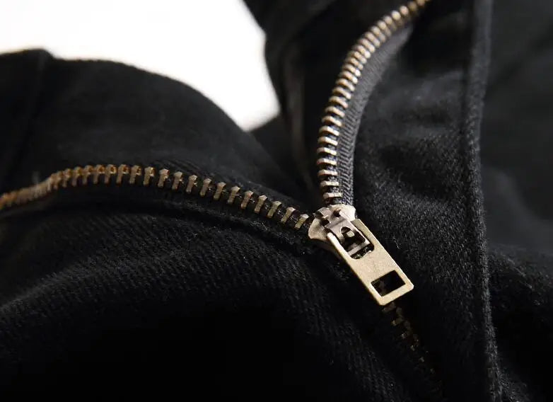 Men's Jeans High Quality Street-wear (black)