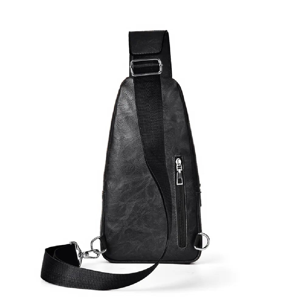 Men Cross Body Bag Sling Backpack