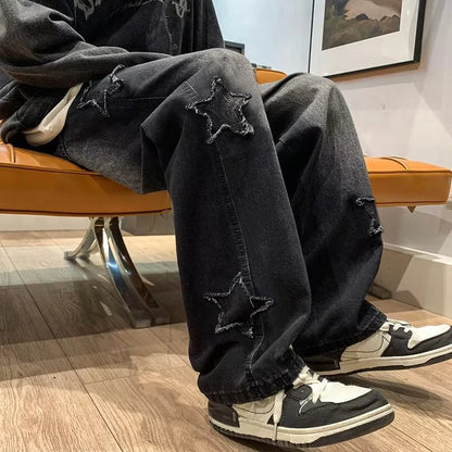 New Men's Baggy Jeans (Star)