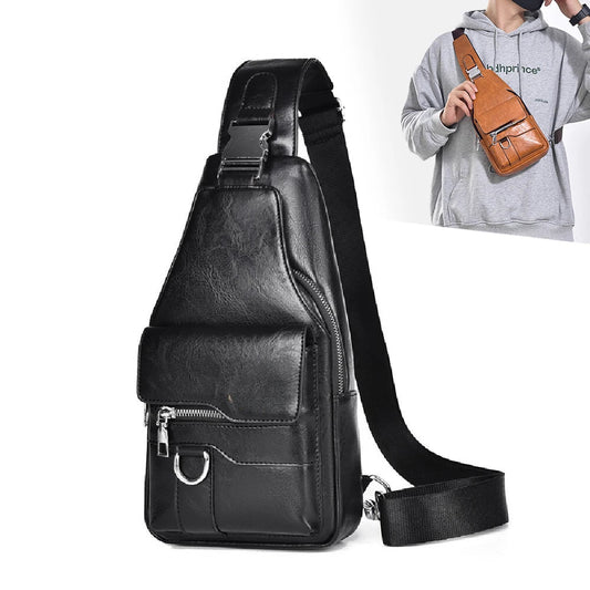 Men Cross Body Bag Sling Backpack